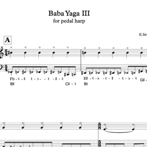 Baba Yaga III is a piece for pedal harp